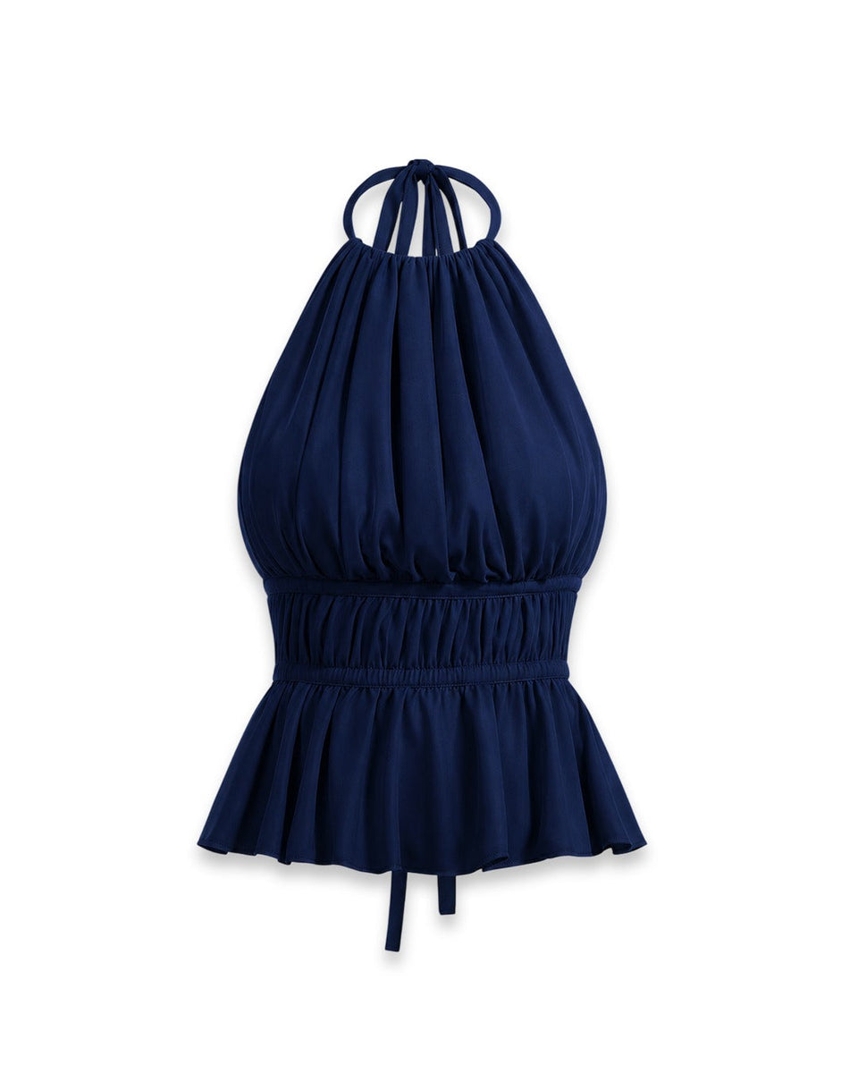 トップス melt the lady halterneck layered tops Halter Tops for Women | Western & Party Fits