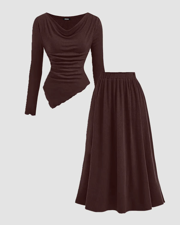 2 in 1 A-Line Skirt