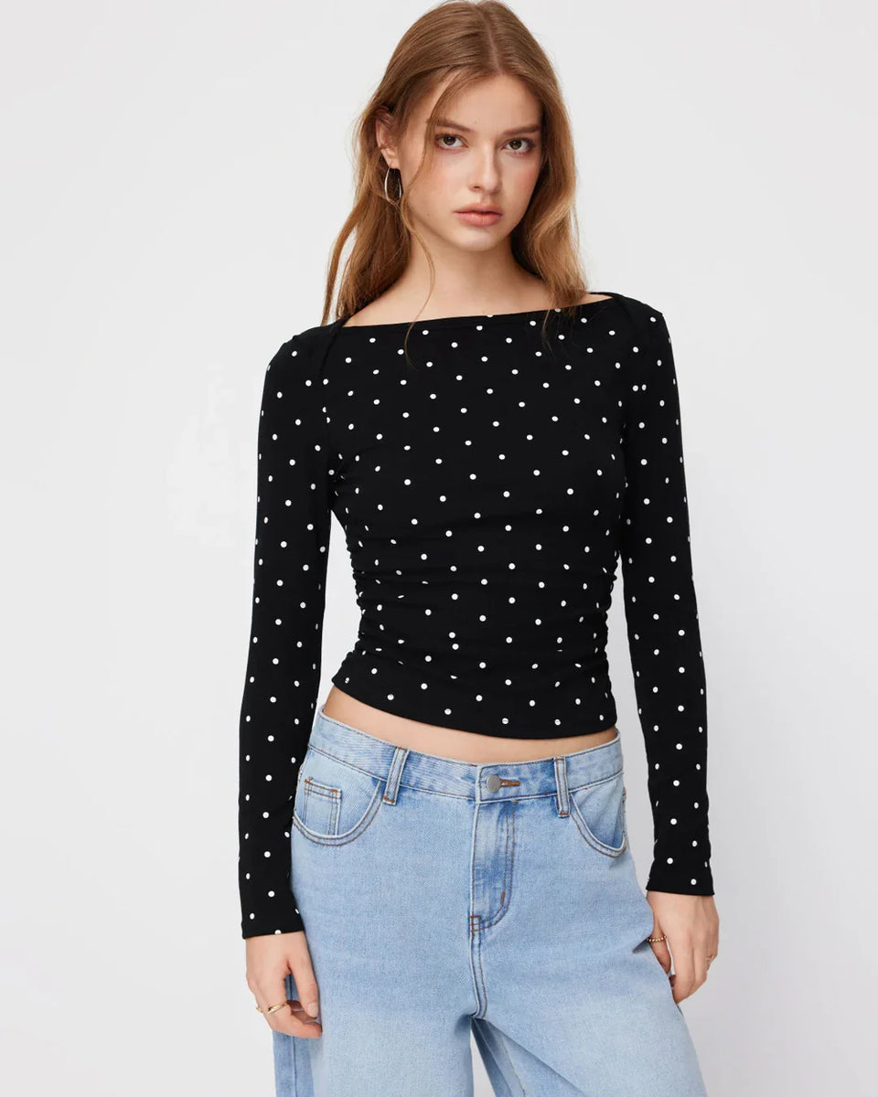 トップス room306 Random Dot Volume Tops room306 CONTEMPORARY / Random Dot Volume Tops