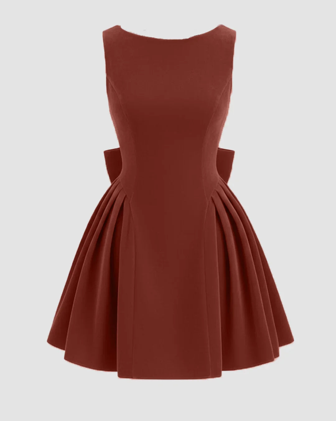 Velvet Backless Short Midi Dress In Rose - Littlebox India Velvet Backless Short Midi Dress In Rose - Littlebox India