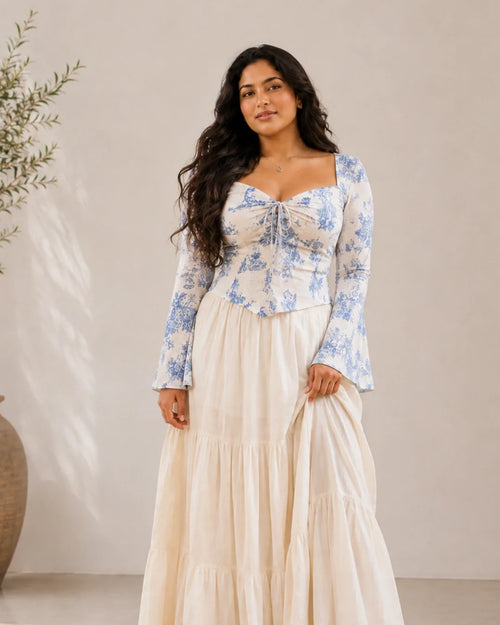 blue pleated chiffon dress Cap Sleeve Maxi Bridesmaid with Ruched Bodice Color:BRICK dresshold Pair with our floral Black Long sleeves High