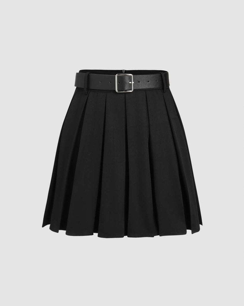 Korean style high waist skirt