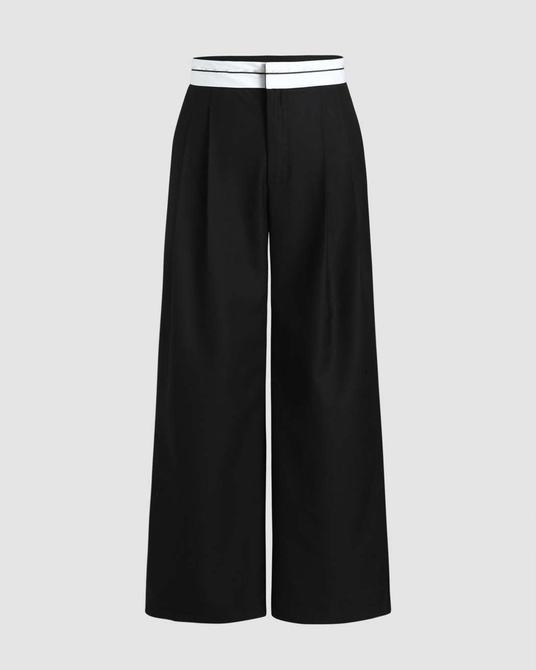 Trending Color Block Black & White Trouser – Littlebox India