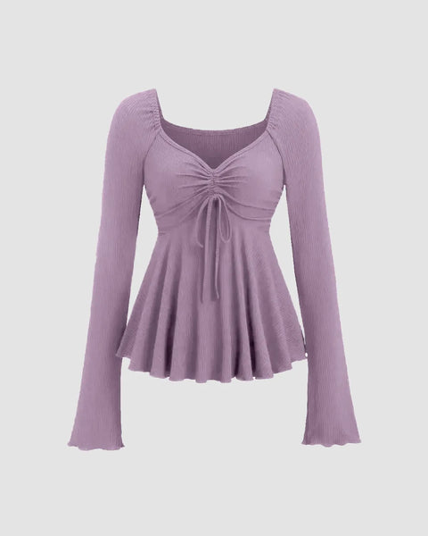 (取寄) リラ P レディース ロング スリーブ V-ネック Lilla P women Long Sleeve V-Neck Merlot 取寄) リラ P レディース ロング スリーブ V-ネック Lilla P women