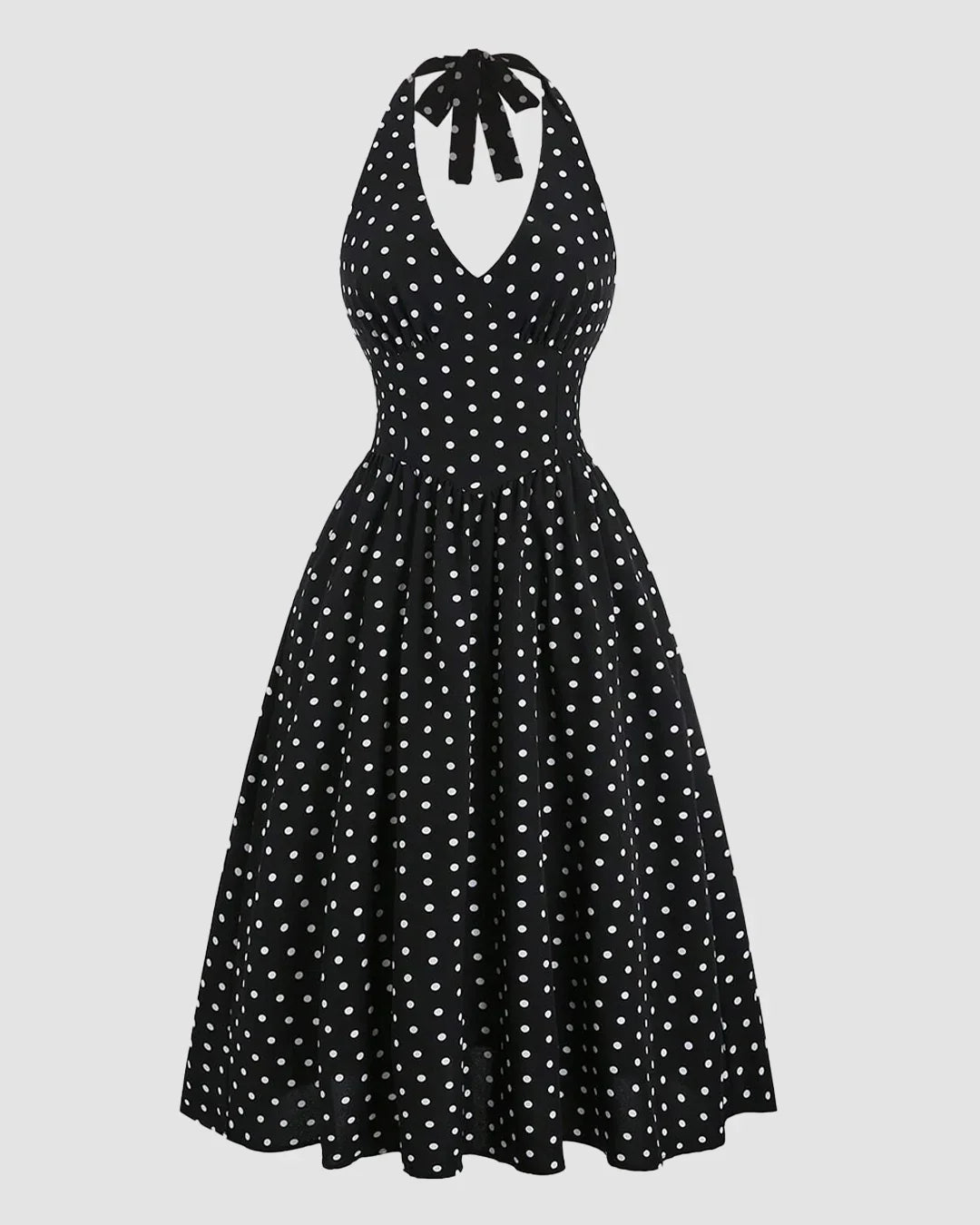 black poker dot dress scout puff sleeve dress // polka dot *zoco exclusive* xlarge