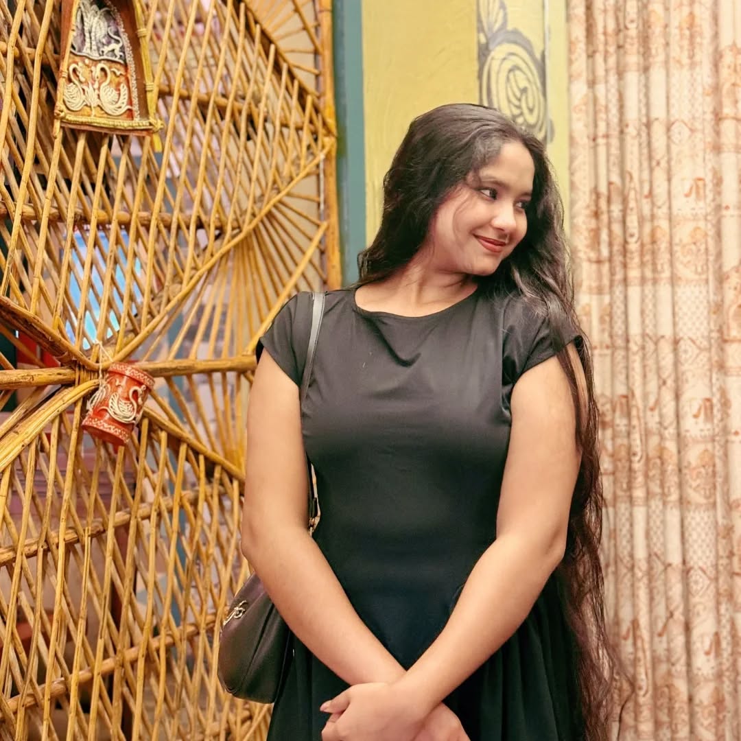 Customer photo 1 of Cap Sleeve Fit & Flare A-Line Midi Dress in Black