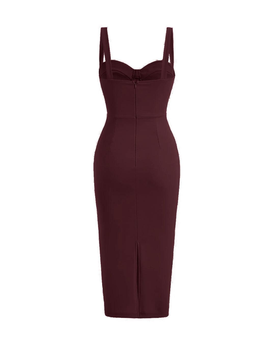 long sleeve dress corset Low Cut Midi Women's Silk Long Satin Fall Formal Wedding Guest Attire Evening Cocktail Party Viral Y2K Milkmaid Black S : Clothing, Shoes & Jewelry collection: autumn edit Size:1x 10/12 Yes;Boning Adrianna by Adrianna Papell