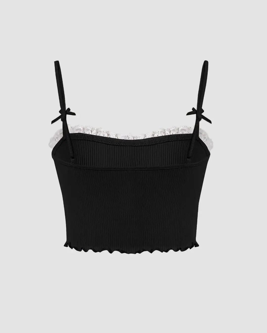 Contrast_Lace_Bow_Front_Black_