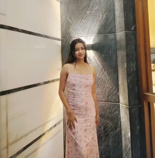 Customer photo 9 of Ruched Bodycon Dress With Floral Print And Spaghetti Straps