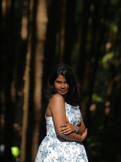 Customer photo 1 of Square Neck Floral Fit and Flare Midi Dress