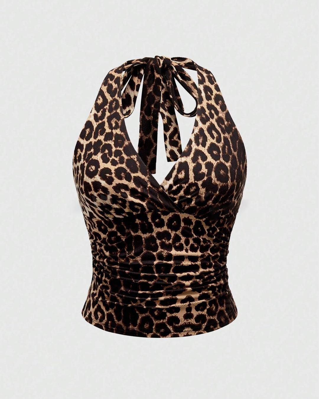 Leopard Print Top Cheetah Clothing And Accessories Buy Beige Tops Tshirts For Women By RIO Online