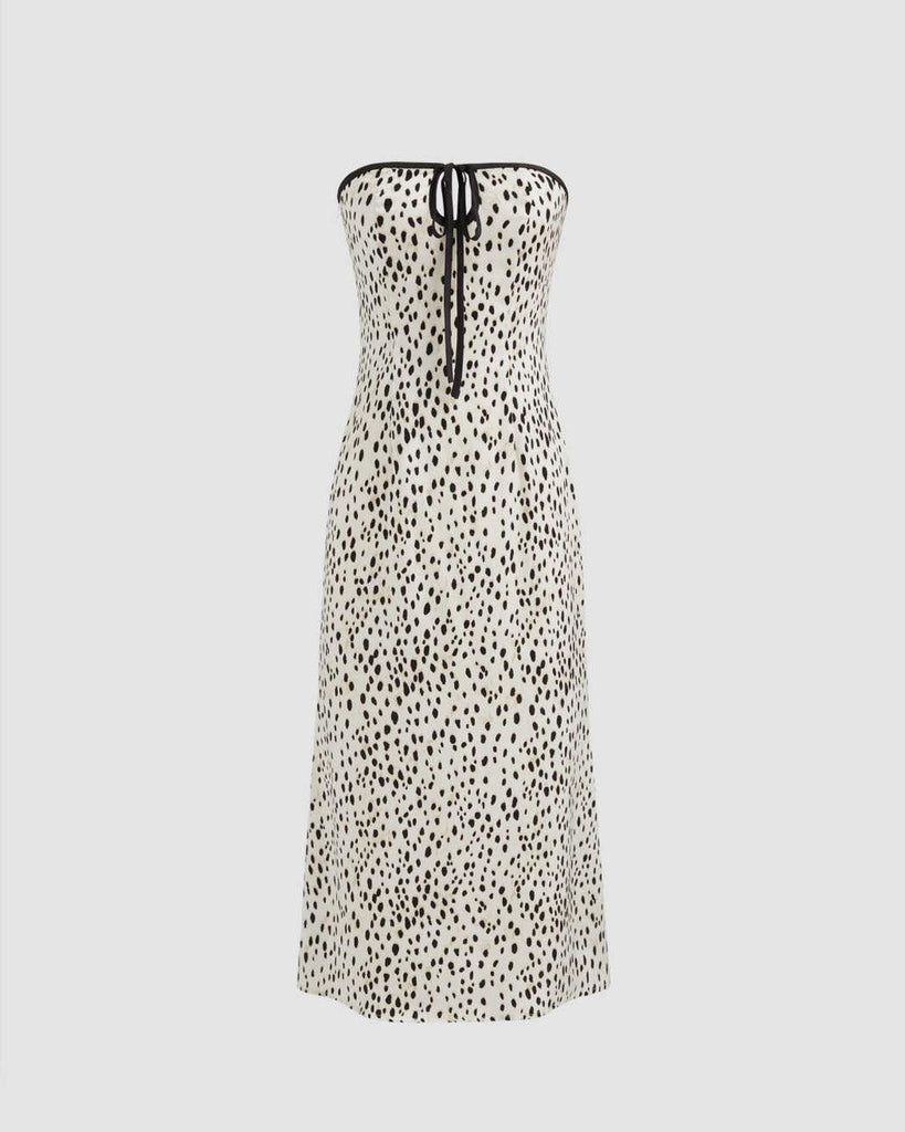 black and white leopard print dress Leopard Print Summer Dress