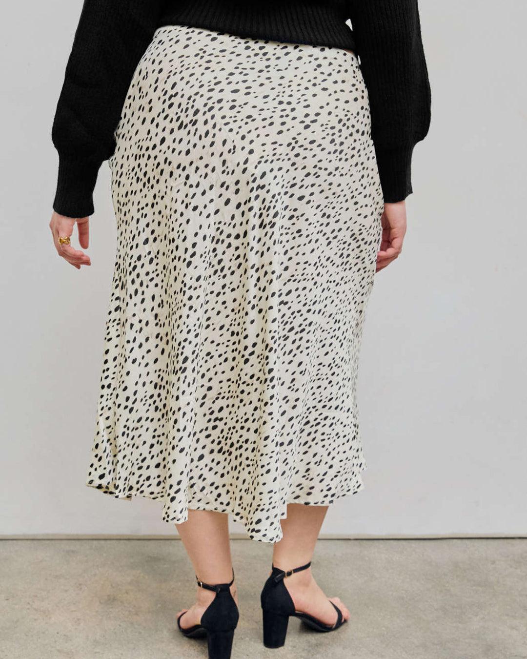Curve Leopard And Floral Maxi Skirt