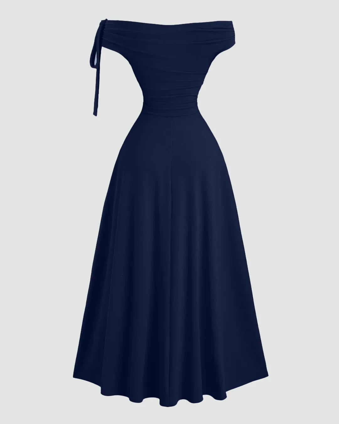 camilla blue and white dress Short Sleeve A-Line Dress main image 1