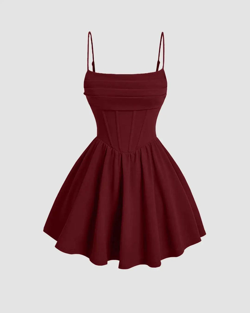 Burgundy Prom Dress Vintage Burgundy Dress White Dress Corset Biezeib Women Spaghetti Strap Corset Dress Summer Burgundy Prom Dress Vintage Burgundy Dress White Dress Corset Biezeib Women Spaghetti Strap Corset Dress Summer