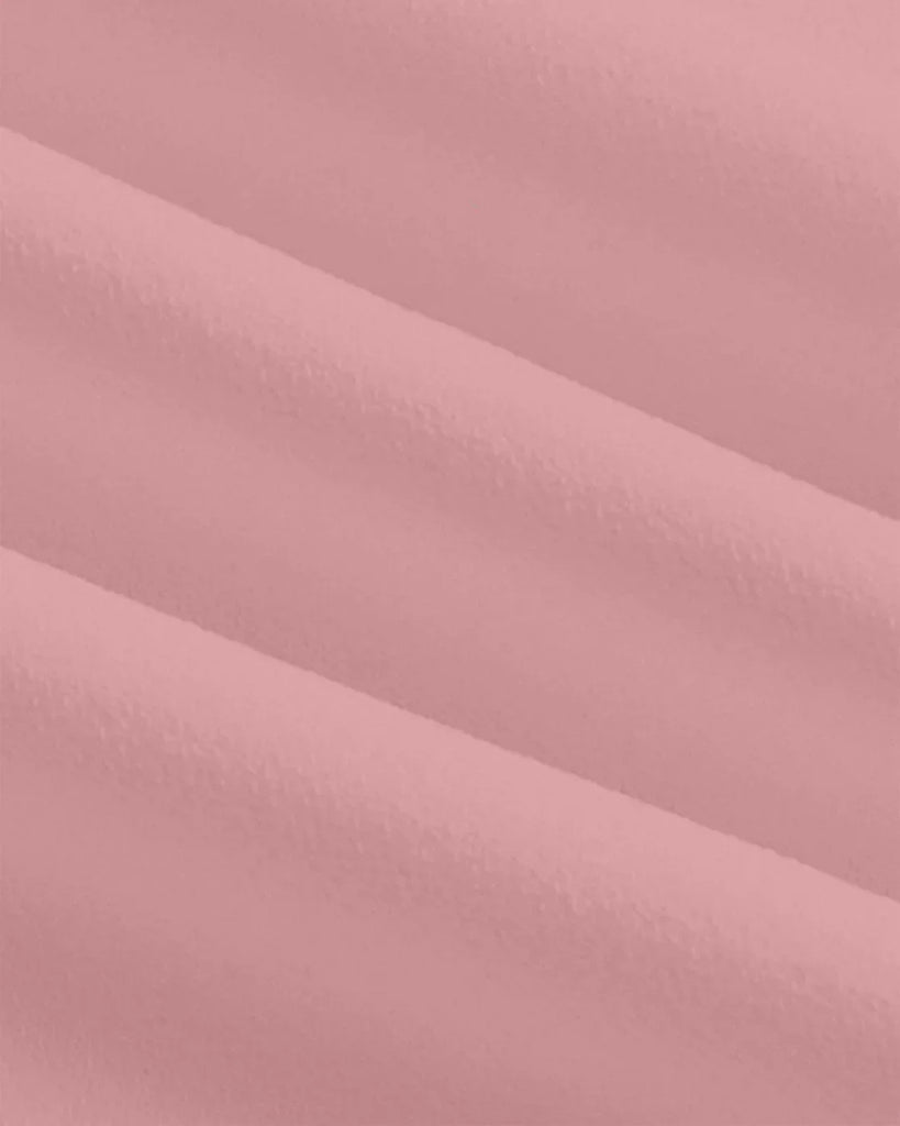 Powder Pink Square Neck Ruched Crop Top - Littlebox India
