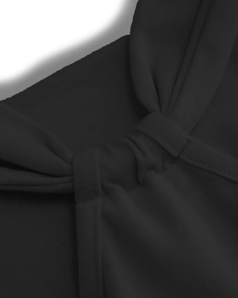 Fabric of Black ruched strap tank top with a sweetheart neckline, black sleeveless top design, in a soft vanilla