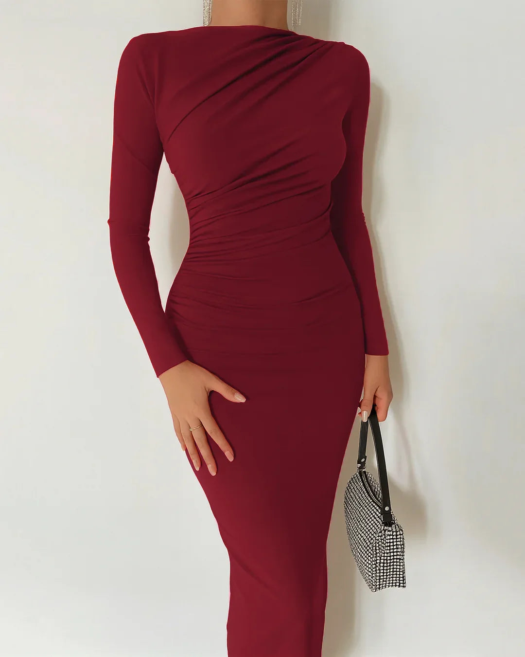strapless open back dress Ashley Lauren 11486 Formal Dresses Red – Glass Slipper Formals main image 0