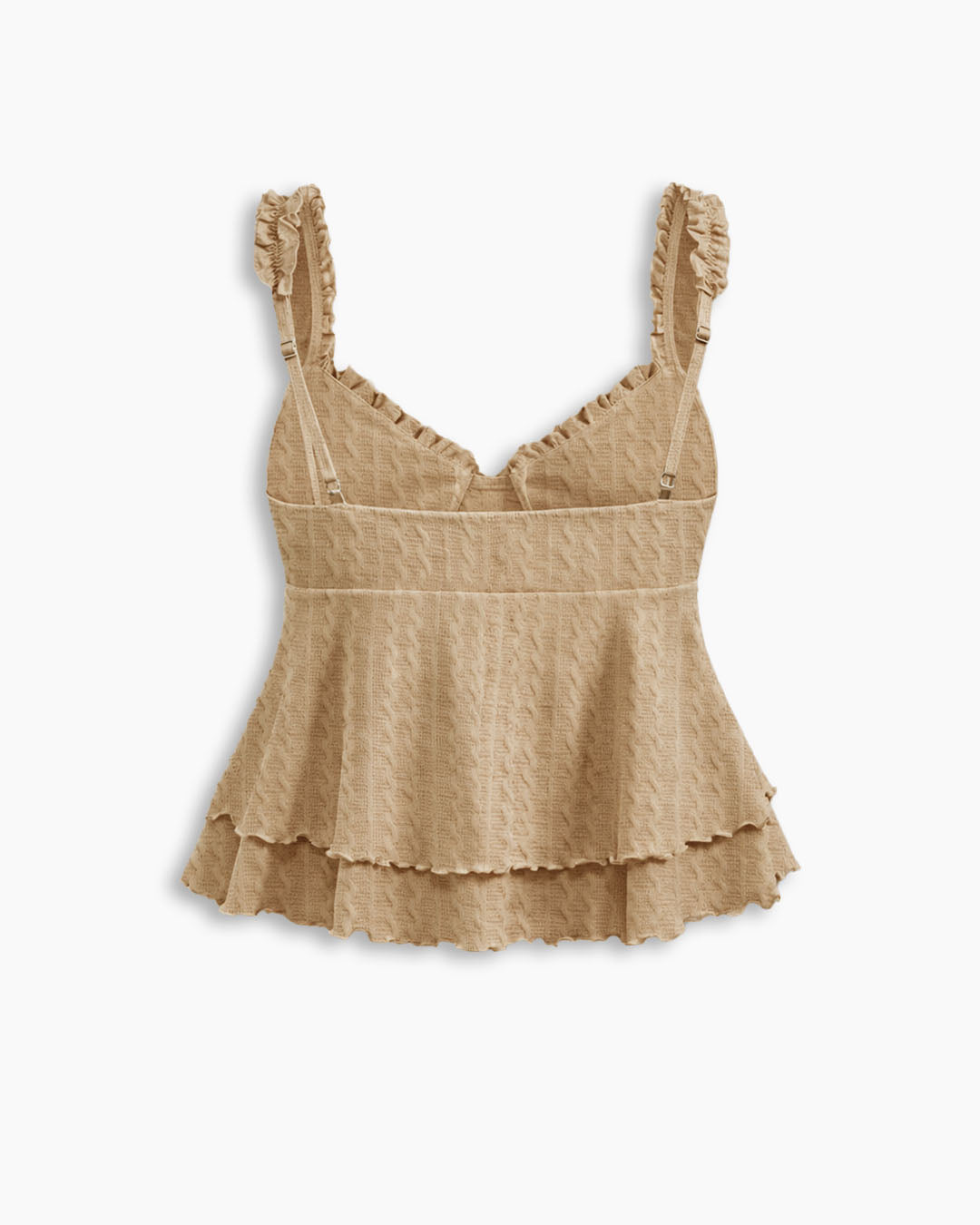 anuke Mesh Frill Camisole -WHITE- | Chapel anuke Mesh Frill Camisole