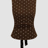 Slim Fit Straight Hem Polka Dot Sleeveless Short Top