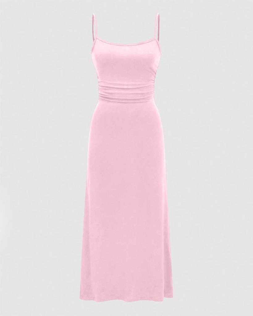Baby Pink Shrug & Cami Dress Co-ord Set - Littlebox India Baby Pink Shrug & Cami Dress Co-ord Set - Littlebox India