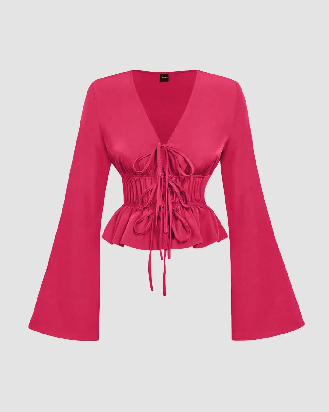 Vintage_Tie_Front_Flare_Sleeve
