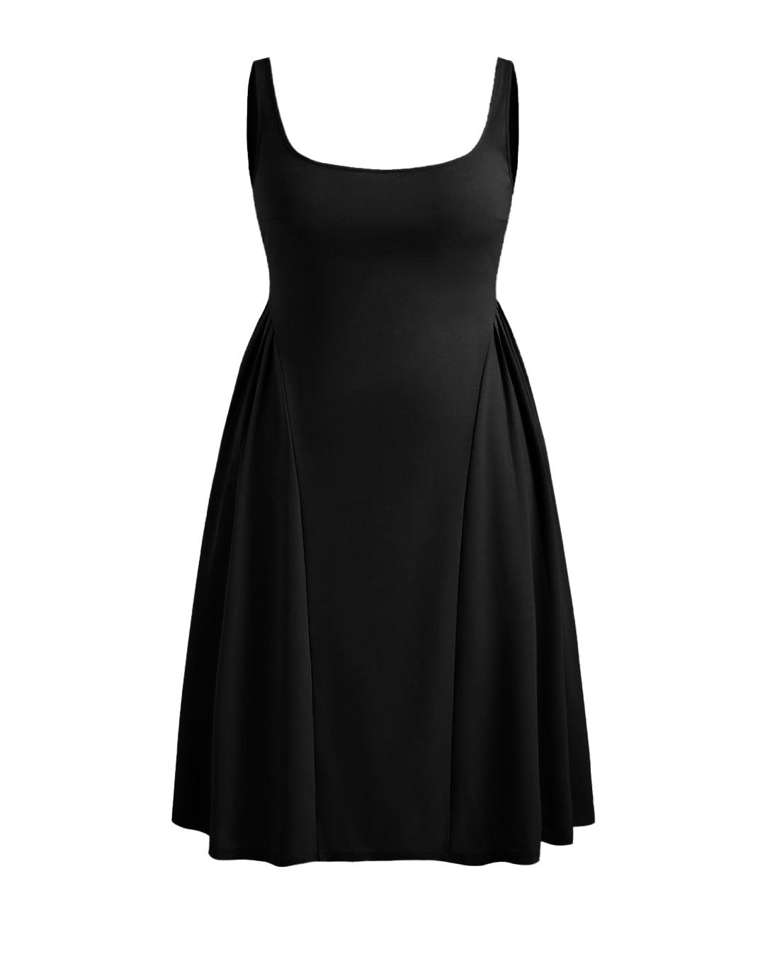 Woven_Square_Neck_Solid_Ruffle_Long_Black_Midi_Dress_Curve_Plus_1.jpg (1080×1350)