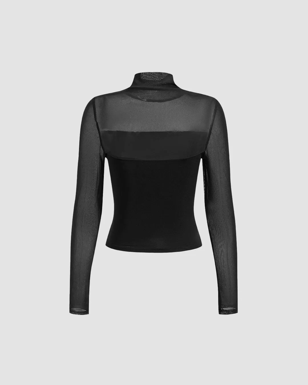 Asos Sheer Polo Neck Top ASOS DESIGN Relaxed Polo Shirt In Sheer