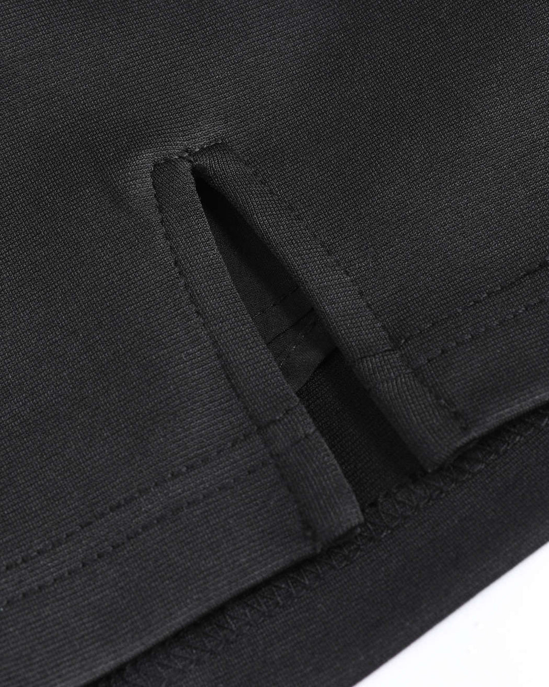 Blockcore Inspired Solid Mini Skirt In Black – Littlebox India