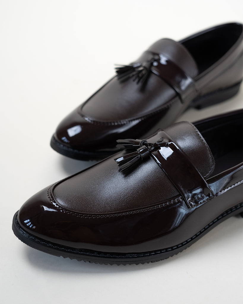 Aesthetic Men's Casual Loafers with tassles