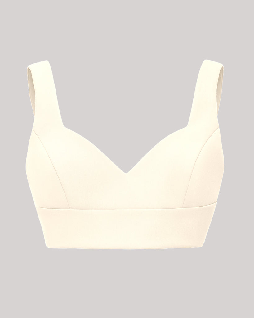 cropped top in offwhite