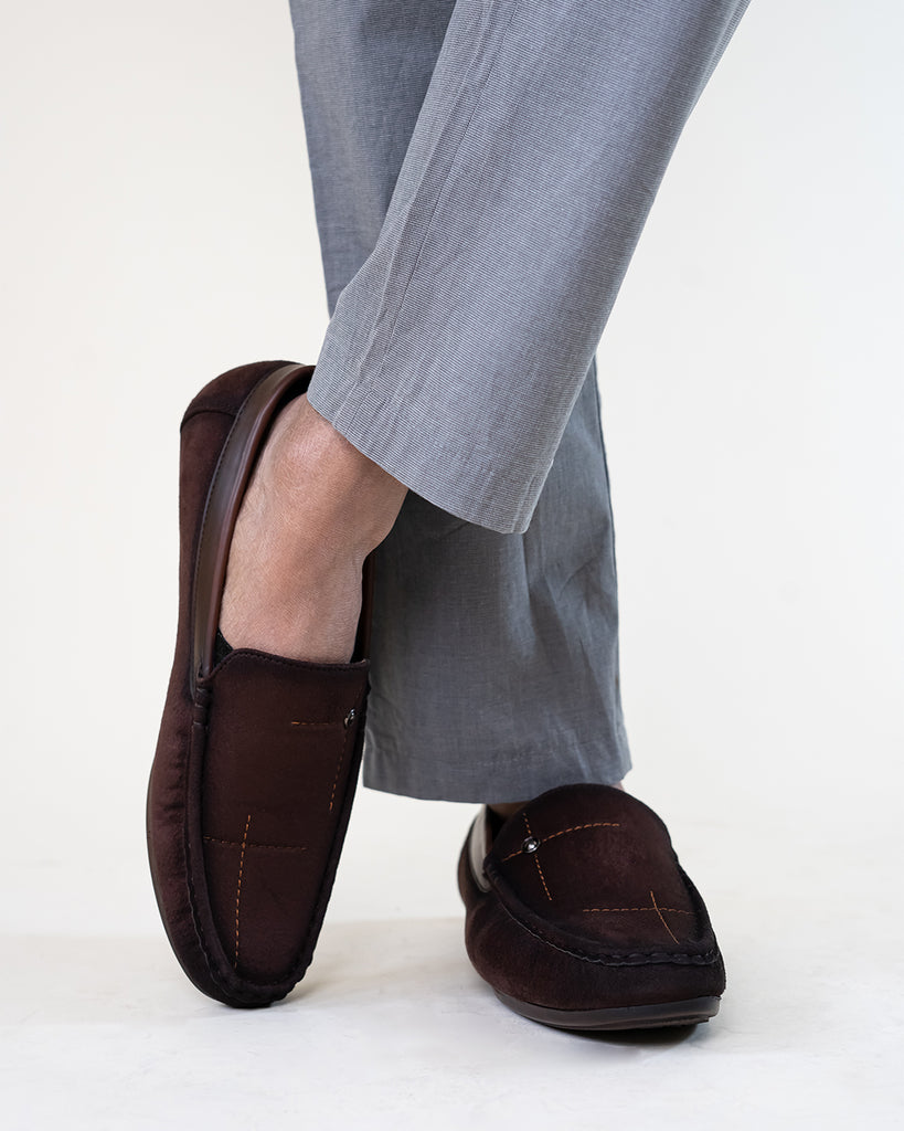 Brown Comfortable loafers