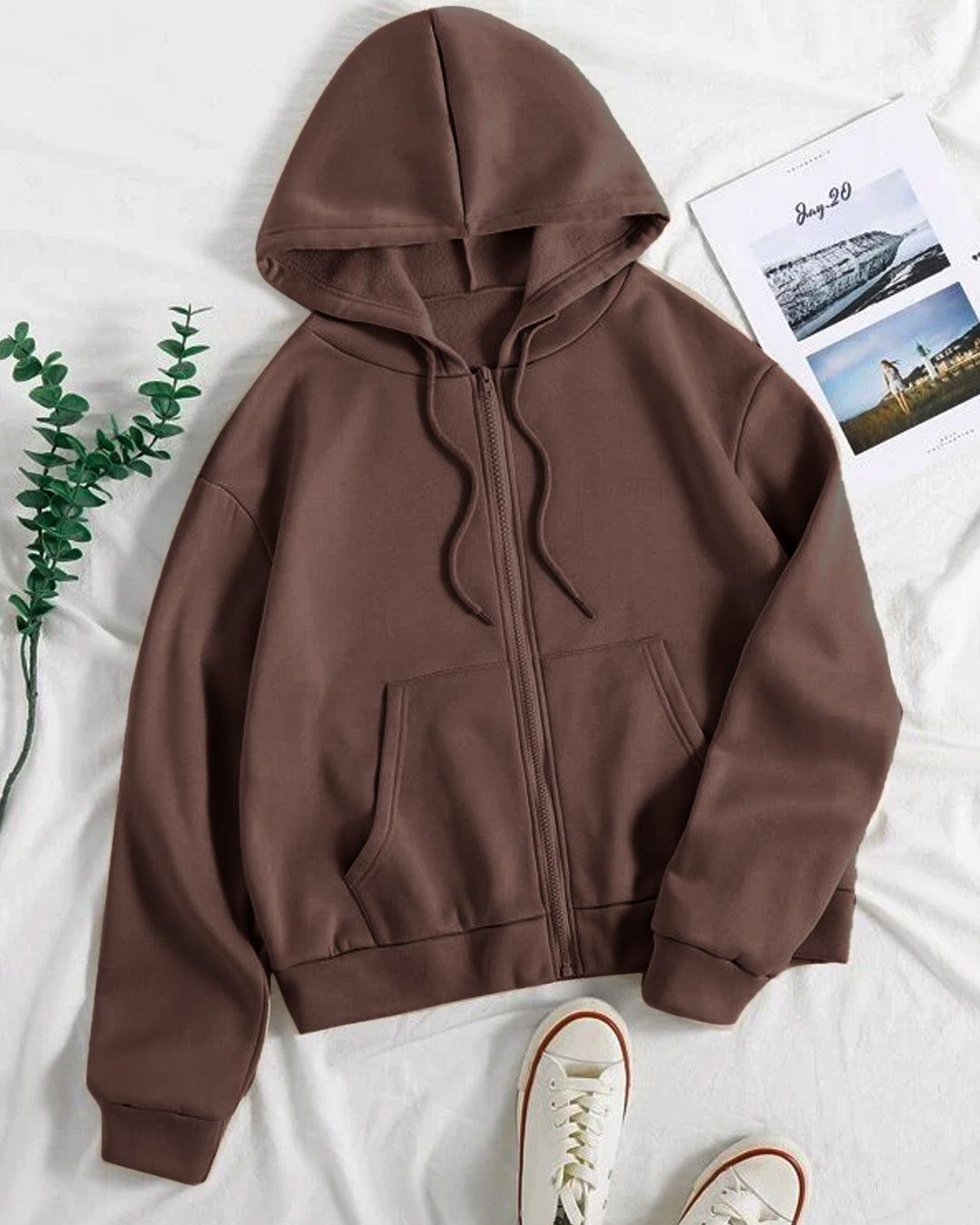Brandy Melville Christy Hoodie Brown Brandy Melville Christy
