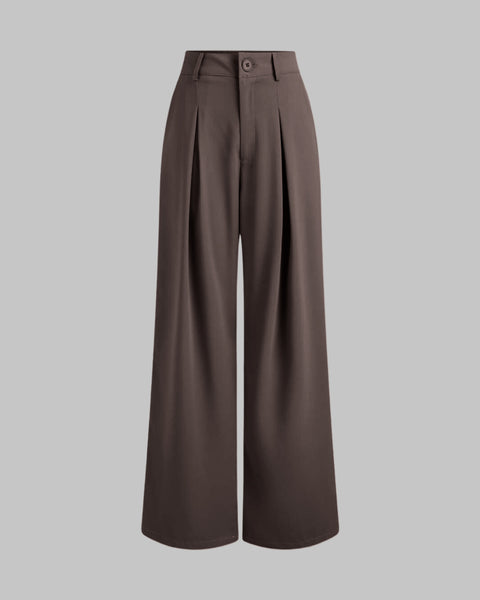 Shop Chocolate Straight Pants for women buy from Soch India
