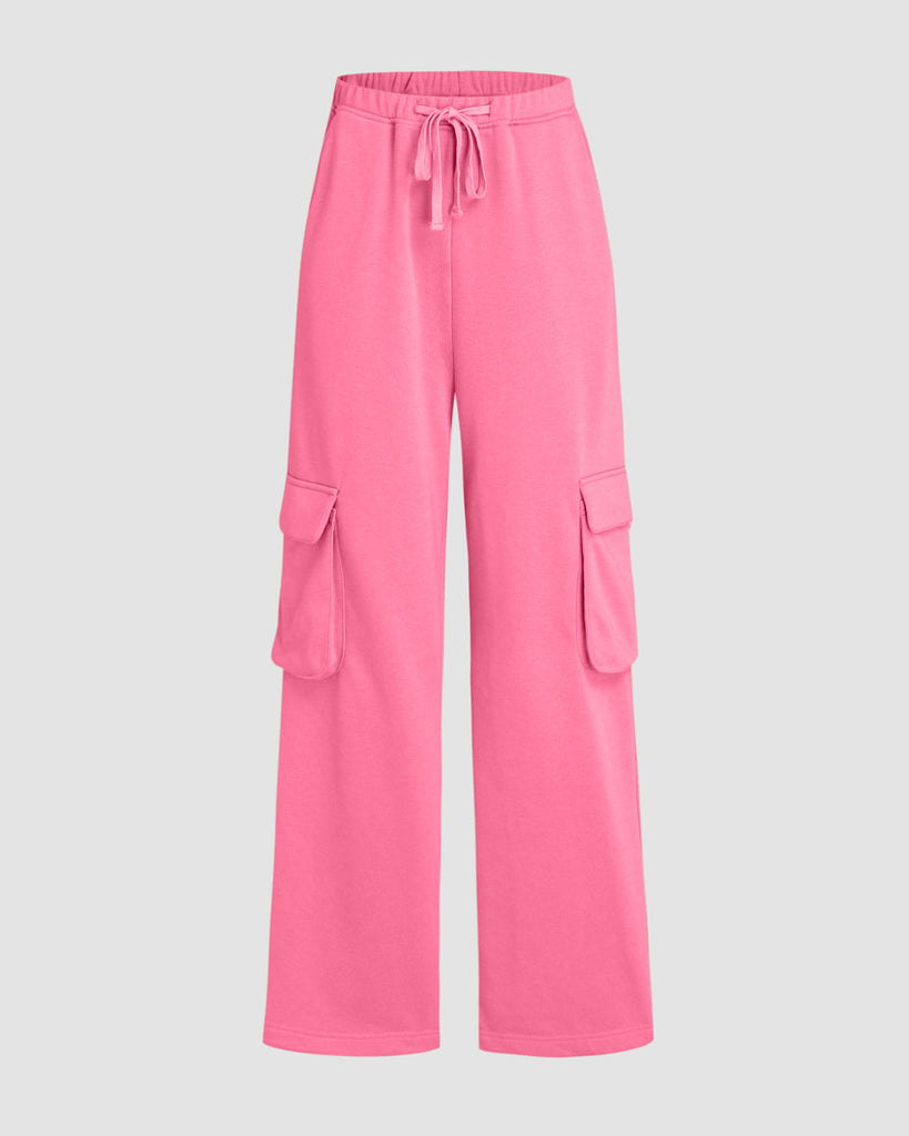 Double Pocket Trouser in Pink